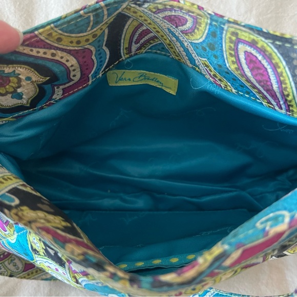 Vera Bradley Shoulder Bag in Daphne Paisley Print - Picture 10 of 12